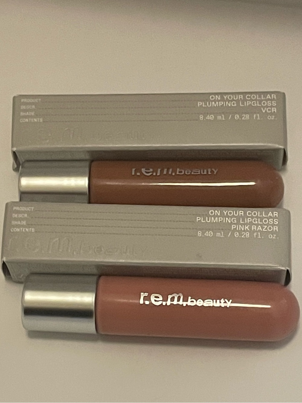 R.E.M. Beauty Plumping Lip Glosses Bundle of 2